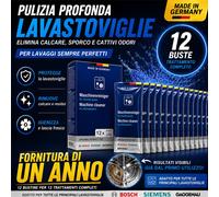 Detergente lavastoviglie Bosch in bustine 12x45gr