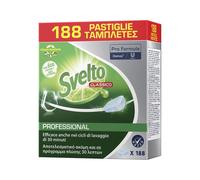Detergente lavastoviglie Svelto Professional Tablets con estratto di limone con