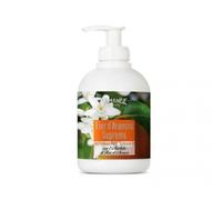 L'AMANDE - Sapone Liquido Mani e Corpo Fresco e Agrumato, Bagnoschiuma Gel Detergente Nutriente con Vaniglia e Magnolia, Sapone Mani e Docciaschiuma Naturale Delicato - Fior d'Arancio Supremo, 300 ml