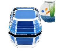 Detergente magnetico per pesci per pesci, pulizia di vetro magnetico per pesci,Spazzola magnetica per ciotola di pesce - Nessun vetro per strumento di pulizia della scatola da galleggiante Vetro