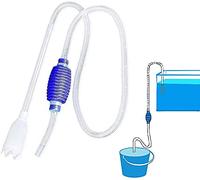 Detergente per acquario di ricambio cambio d'acqua manuale multiuso facile da usare pompa di trasferimento manuale pompa a sifone a mano acquario pulizia tubo in plasUtile e alla moda