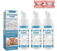 Detergente per apparecchi orali, Detergente in Schiuma per allineatori organici, Detergente per la Pulizia 'apparecchio Orale,Schiuma detergente per apparecchi orali,protesi,fermi e allineatori (1pcs)