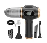 Detergente per aspirapolvere a mano wireless - detergente portatile wireless per l'auto | Potente macchina di aspirazione per rimuovere i capelli, le briciole della tastiera, i degli animali, per