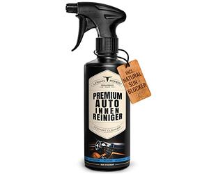 Detergente per auto Cura degli interni | Detergente per tappezzeria per la pulizia dei sedili delle auto | Cura dell'auto interni e abitacolo | Preparazione professionale dell'auto con effetto di profondità | Detergente premium di URBAN FOREST 500ml