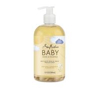 (12) - SheaMoisture Baby Wash & Shampoo for All Skin Types Raw Shea, Chamomile & Argan Oil Baby Wash and Shampoo with Frankincense & Myrrh to Help Cleanse 384ml