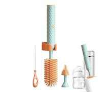 Detergente per biberon, spazzola per biberon elettrica in silicone, spazzola per la pulizia del capezzolo di design impermeabile, spazzola per la pulizia della tazza elettrica per applicazioni