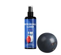 Detergente Per Bowling - 100 Ml, Spray Lucidante Con Asciugamano | Kit Di Pulizia Della Palla Da Bowling Per Rimuovere Grasso, Macchie, Abrasioni, Migliorare La Presa E Migliorare Le Prestazioni