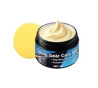 Detergente per canna da pesca, composto da 50 g, composto per canna da pesca per una pulizia rapida e facile, lancio liscio previene la ruggine, prolunga la durata dell'ingranaggio