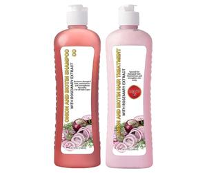 Detergente Per Capelli Con Cipolla E Rosmarino - Detergente Nutriente Per Il Cuoio Capelluto, Cura Della Crescita Botanica | Regime Di Supporto Per Il Potenziamento Della Del Follicolo Infuso Co