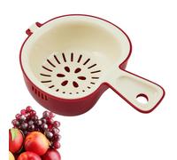 Detergente per ciotola per lavare e scolare | Cestello scolapiatti e colino per la pulizia della cucina, cucinare a casa, sgocciolare, mescolare e mangiare durante
