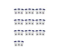 Detergente per Custodie per Lenti A Contatto con Perossido di Idrogeno da 30 Pezzi, Lavatrice con Clip Rigida per Lenti A Contatto Sclerali, Portatile