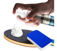 Detergente Per Da Pong - Detergente In Schiuma Professionale Per Paddle Da Pong Da 100 Ml, Spray Rigenerante Per Rotazione Senza COV Con Microspugna Antistatica Premium Per Manutenzion