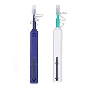 Detergente per Fibre Ottiche, Detergente per Fibre Strumenti per la Pulizia delle Fibre Ottiche Penna per la Pulizia LC MU Connettori per Ghiere 1,25 Mm Detergente per Fibre