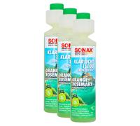 Detergente Per Finestrini Concentrato Aranci Rosmarino SONAX 3 X 250 Ml