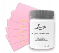 DETERGENTE PER GIOIELLI IN ARGENTO + 5 PANNI LUCIDANTI