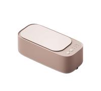 Detergente per gioielli, Macchina for la pulizia ad ultrasuoni, temporizzata con tre livelli di vibrazione ad alta frequenza, pulizia profonda di gioielli e ses per contenitori, occhiali, orologi