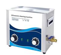 Detergente per gioielli, Macchina Per La Pulizia Ad Ultrasuoni, Neil Record Cleaner 6.5L Dial Timer 180W 40KHz Motore Con Staffa 5~6rpm Speed Deep Tool per contenitori