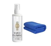 Detergente per gioielli - Soluzione lucidante per orologi in metallo, liquido per rimuovere macchie di anello, ripristino della lucentezza di collane, orecchini, bracciali, kit di manutenzione