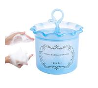 Detergente per il viso, detergente per la cura del viso, strumento portatile per la cura della pelle, dispositivo detergente manuale con rete a schiuma rapida, di bellezza multifunzionale