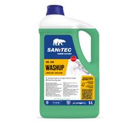 Detergente Per Lavaggio Manuale di Stoviglie ''Limone Verde'' - Washup Sanitec