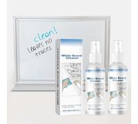 Detergente per Lavagna Bianca,2pcs 100ml Spray Pulente per Lavagna Bianca,Whiteboard Cleaner,Potente Rimozione di Segni e Residui di Pennarello Cancellabile a Secco,Accessori per Lavagne Bianche