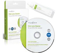 DETERGENTE PER LENTE LETTORI DISCHI DVD ROM CD BLU RAY KIT PULIZIA 20 ML NEDIS