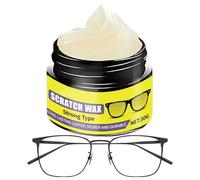 Detergente per lenti da 30 g, crema lucidante per occhiali e occhiali da sole, mantiene la visione chiara, a casa, a scuola, in ufficio