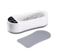 Detergente per occhiali | Macchina per la pulizia elettrica | Dispositivo per la pulizia degli occhiali per orologi con catene di gioielli con precisione a 48 kHz per viaggi in ufficio a casa e per la