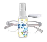 Detergente per Occhiali,Soluzione Pulente Per Lenti | 50ml Portatile Per Polvere Casa Scuola Viaggio Studenti Insegnanti Autisti