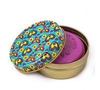 Detergente per olio d'oliva naturale in latta di metallo con motivo a farfalla, barra rotonda da 120 g con paralume a sorpresa all'interno, barattolo decorativo riutilizzabile per casa o viaggio