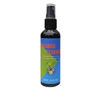 Detergente per palle da biliardo, spray lucidante e restauratore da 100 ml, lavabile in lavatrice o a mano, detergente per tavoli da biliardo, rimuove residui di gesso, polvere e sporco, detergen