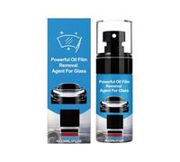 Detergente per parabrezza, 60 ml, sgrassante e smacchiatore, detergente per vetri auto, per esterni di veicoli, specchi domestici, piovose e quotidiane