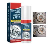 Detergente per Parti dei Freni, 100 ml, Spray di Pulizia a Lunga Durata per la rimozione 'Olio del rotore dei Freni, del mozzo del Disco del cerchione