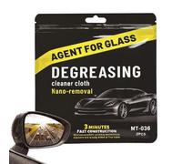 Detergente per pellicola di olio per parabrezza, panno per la pulizia dell'auto, panno per la pulizia dell'olio, per macchie, residui di rivestimento, fornisce una visione chiara di nuovo, finestrini