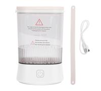 Detergente per pennelli per trucco elettrico Detergente per pennelli cosmetico automatico Macchina per styling retrò portatile intelligente per viaggi a casa Materiale ABS