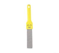 Detergente per pietra pomice naturale non abrasiva con manico integrato per WC, lavandini, vasche, piastrelle e infissi da giardino (giallo)