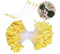 Detergente per pipe, 350 pezzi, per il fai da te, colore giallo, per il fai da te, per fiori, progetti fai da te, per bambini, educatori, creativi, ideali per progetti scolastici, decorazioni