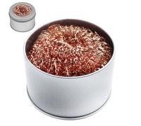 Detergente Per Punte Di Saldatura, 1pcs Sfera di Pulizia e1pcs Base, Detergente per Ferro per Punte di Saldatura,per il Campo di Pulizia Della Punta del Saldatore,Con Staffa in Acciaio Inossidabile