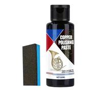 Detergente Per Rame - Detergente E Lucidante Per Metalli | Pasta Per Rimozione Appannamento In Spugna Da 50 Ml Senza Con Spugna Per Orologi Elettrodomestici Argenteria Stufa Moneta Alluminio In