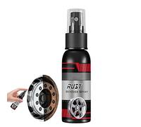 Detergente per ruote per rimozione ruggine per auto, 30/100 ml, Auto-Rost-Entferner, Rimuovi ruggine per auto, Rimuovi ruggine istantaneo, Cerchioni e pneumatici, Rimuovi ruggine per mozzi ruote