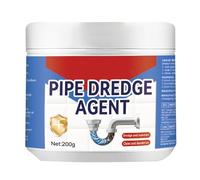 Detergente per scarico, 200 g, agenti di dragaggio per tubi, potente agente di dragaggio per tubi, per cucina, bagno, WC, doccia, 1 pezzo