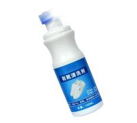 Detergente per scarpe 'acqua, 100 ml, smacchiatore in schiuma, flacone da 15,9 x 3,8 cm, con erogatore a pompa, formula attiva trasparente, attrezzatura per calzature con struttura ad asciugatura
