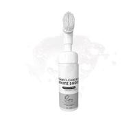 Detergente Per Scarpe Bianche,Rimuove Macchie da Stivali 150ml - Pulitore Senza Acqua Portatile con Spazzola per Cura di Pelle Tela Tessuto,adatto per Materiali come Pelle Rete Tela e