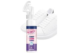 Detergente per scarpe da tennis, 100 ml, schiuma detergente per scarpe da ginnastica, per rimuovere macchie, gomma ad asciugatura rapida, per corsa, studenti, atleti, escursionismo, golf, tela, sport