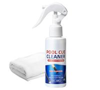 Detergente per stecca da biliardo, 120 ml, con asciugamano, forniture sportive e per concorsi di manutenzione, per uomini, donne, giovani