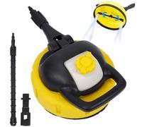 Detergente per superfici ad alta pressione con dispenser di sapone per | Spazzola pulitore per patio, spazzola per idropulitrice ad alta pressione per strada, auto, cortile, casa