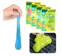 Detergente per tastiera per pulizia della tastiera da 4 pezzi, gel per la pulizia dell'auto, utilizzato per la pulizia della tastiera, pulizia del prodotto elettronico, Inodore…