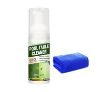 Detergente per tavolo da biliardo - Agente per la cura del feltro da biliardo da 100 ml con asciugamano | Mousse per la cura del tavolo da per il giardino di casa, tornei sportivi all'aperto,
