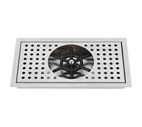 Detergente per Tazze in Acciaio Inossidabile 304 Sciacquatrice Lanciatore Diametro 114 mm Sciacquatrice per Vetro con Raccordo Filettato G1/2in Lavatazze Automatico per Hotel/Caffè/Bar/Casa