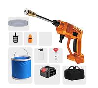 Detergente Portatile For Pistola For La Pulizia Auto A Spruzzo D'acqua Ricaricabile Con Batteria Al Litio Ricaricabile For Rondela For Auto Ad Alta Pressione Senza Fili 18V Potente Facile(One big batt